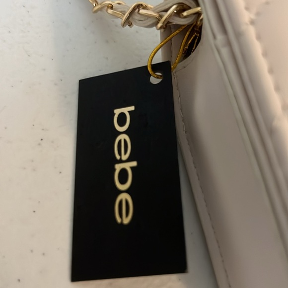 Bebe quilted faux leather cross body handbag for women. New with tags. - Picture 5 of 10